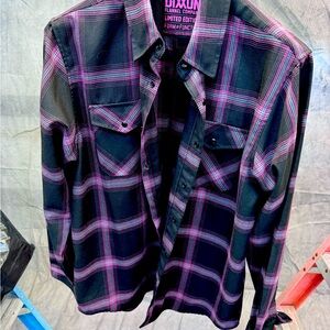 DIXXON Snap On limited edition size large pearl snaps like new no tag bag